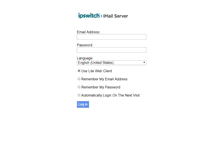 Tablet Screenshot of mail.merrittclubs.com